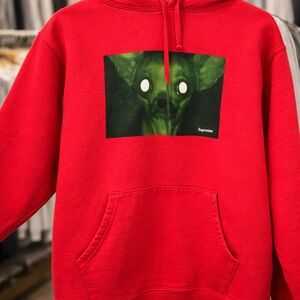Supreme Men's - Chris Cunningham Rubber Johnny Collar Hoodie Size Medium